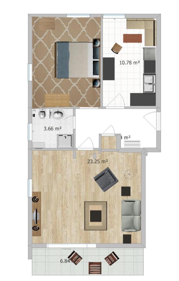 Ferienwohnung "Sonnenblick" ゼーバート・ヘリングスドルフ エクステリア 写真